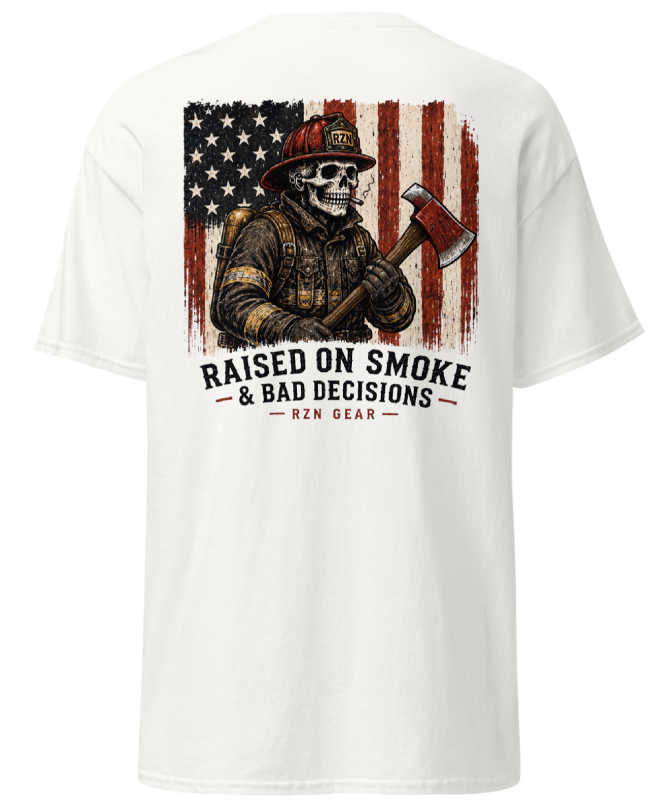 RAISED ON BAD DECISIONS TEE