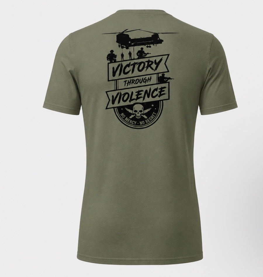 VICTORY THROUGH VIOLENCE UNDERSHIRT