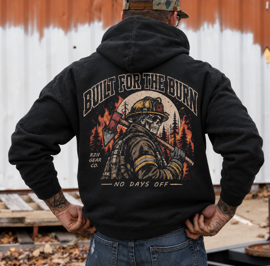 BUILT FOR THE BURN HOODIE