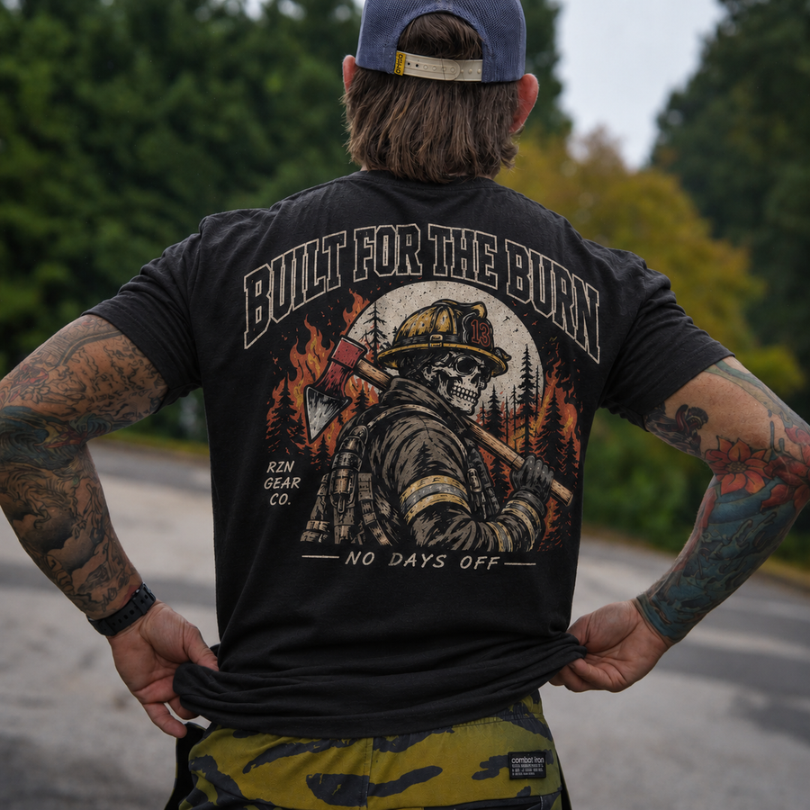 BUILT FOR THE BURN TEE
