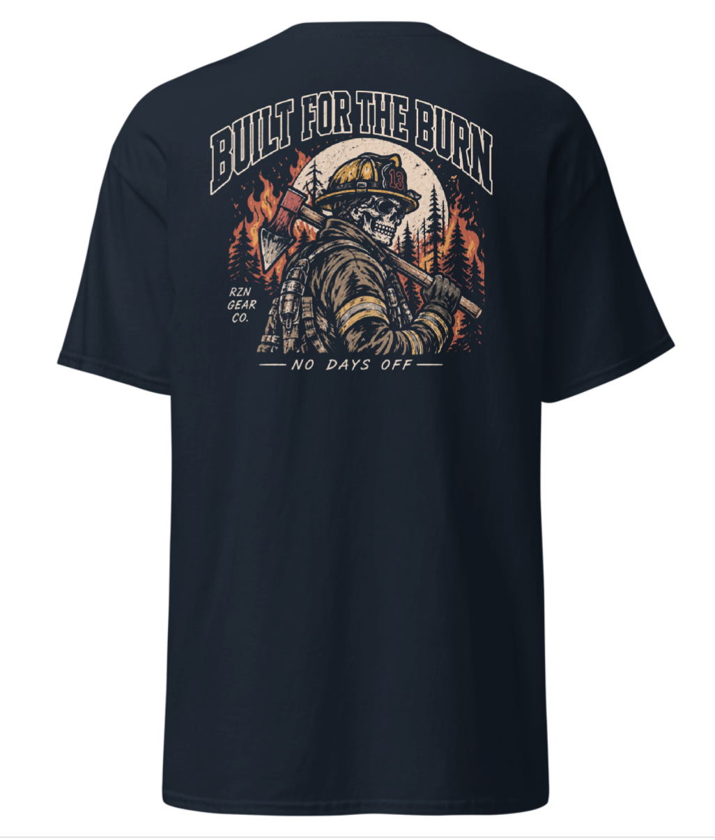 BUILT FOR THE BURN TEE