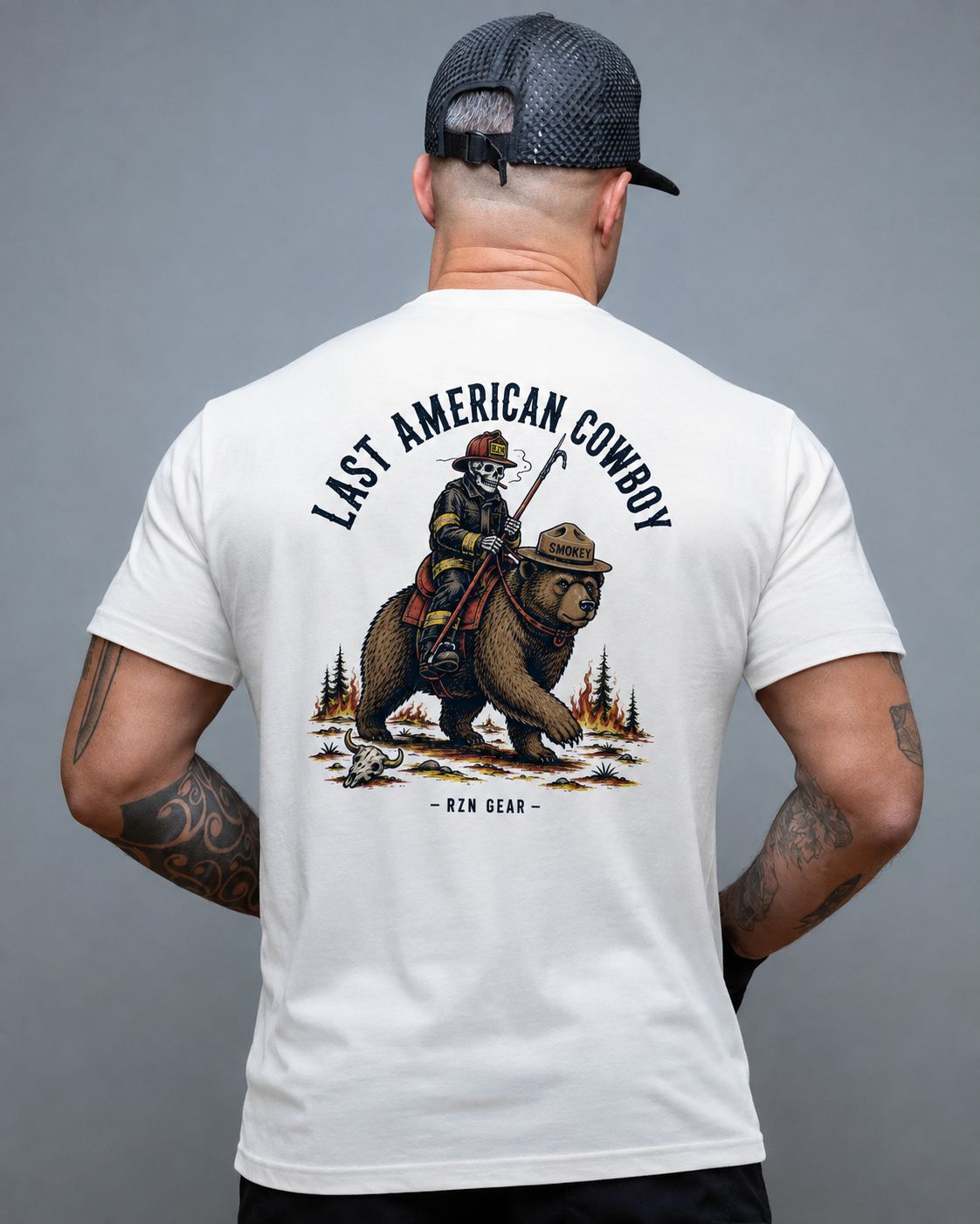 SMOKEY BEAR COWBOY TEE