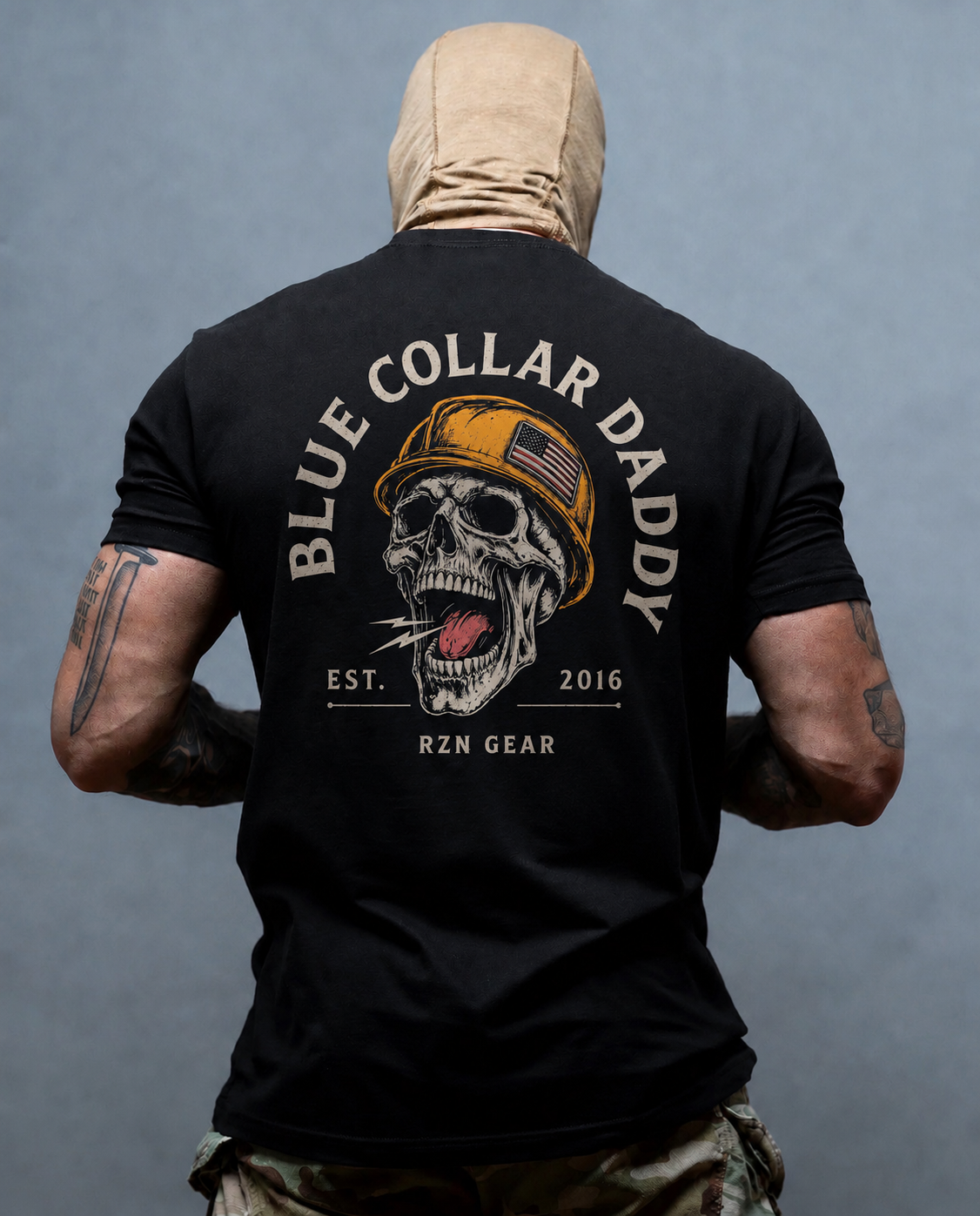 BLUE COLLAR DADDY TEE