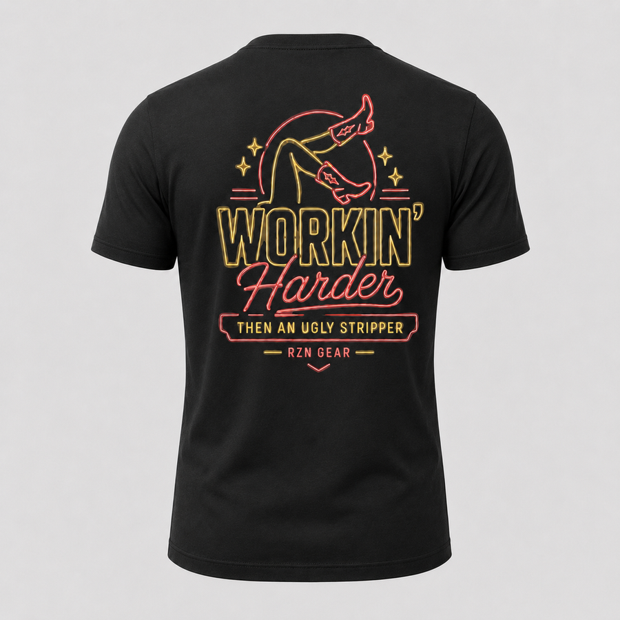 WORKIN' HARDER TEE