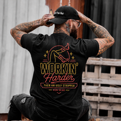 WORKIN' HARDER TEE