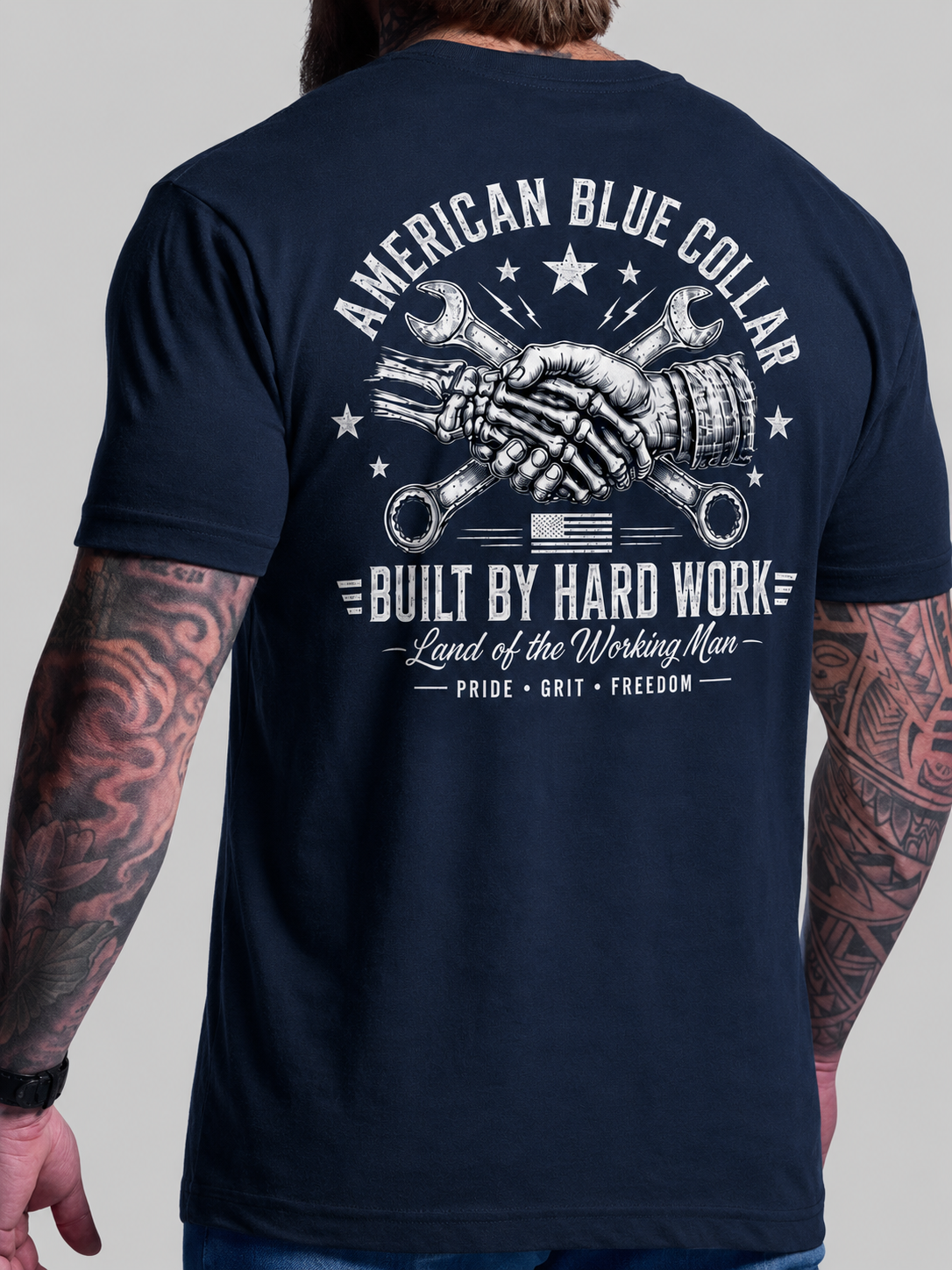 AMERICAN BLUE COLLAR TEE