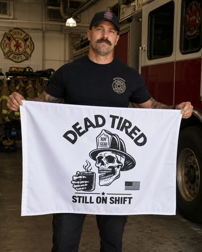DEAD TIRED FLAG