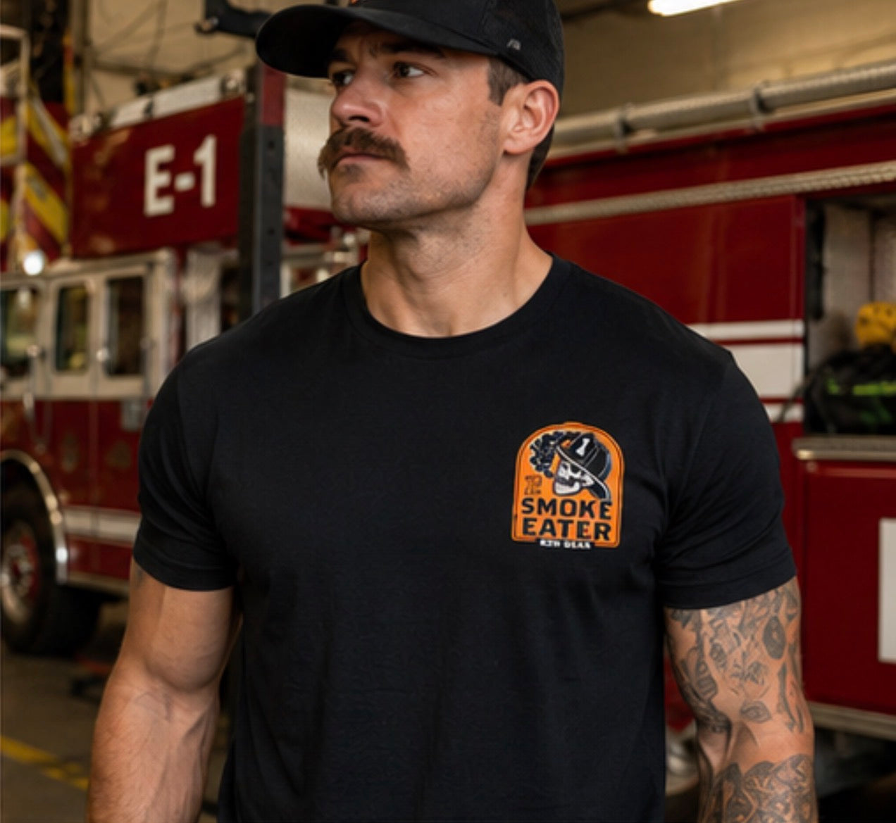 SMOKE EATER TEE