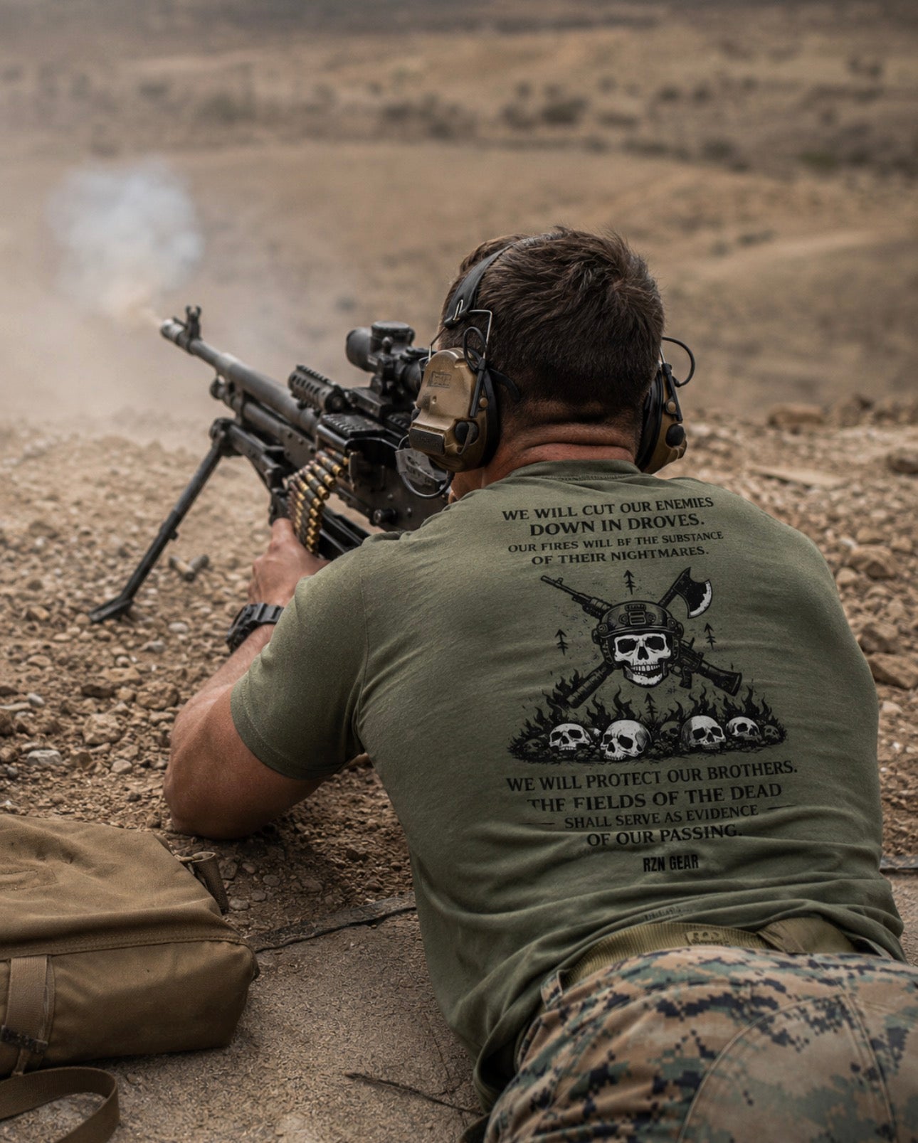 MACHINE GUNNER UNDERSHIRT