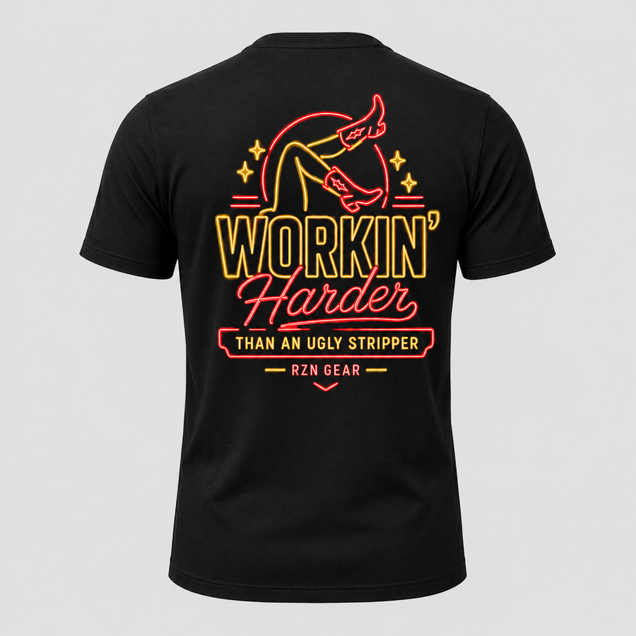 WORKIN' HARDER TEE
