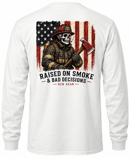 RAISED ON BAD DECISIONS TEE