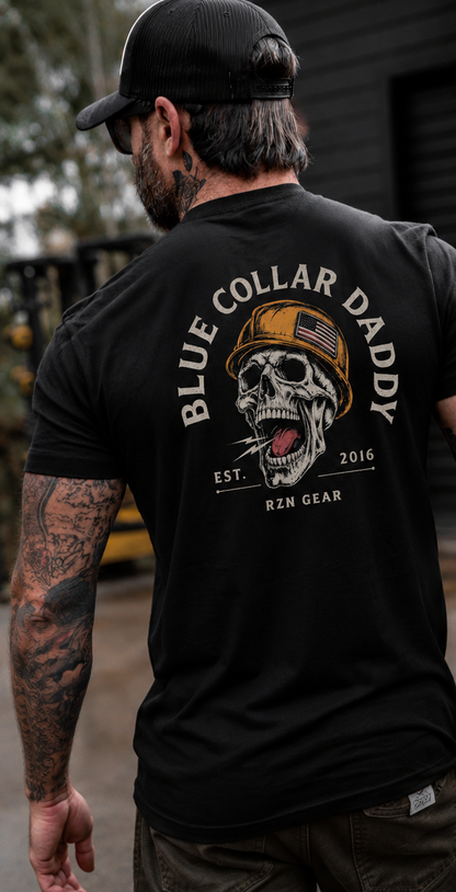 BLUE COLLAR DADDY TEE