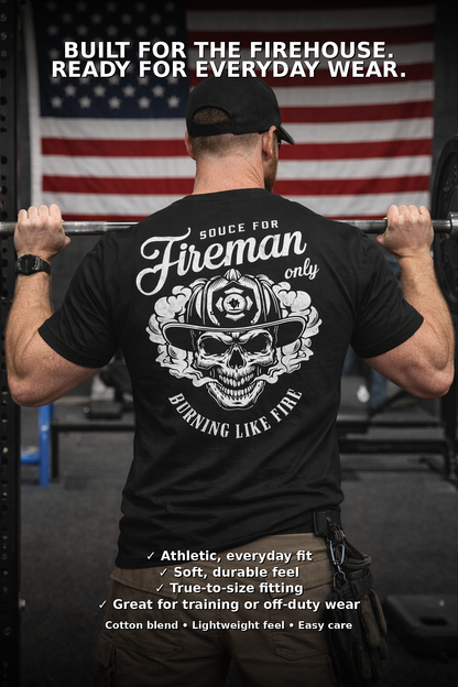 BURNING LIKE FIRE TEE