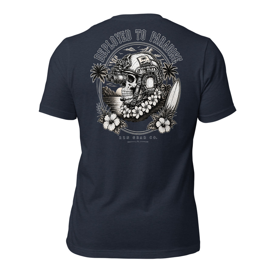 DEPLOYED TO PARADISE TEE