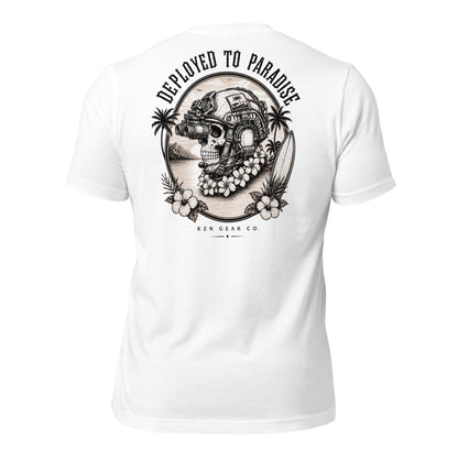 DEPLOYED TO PARADISE TEE